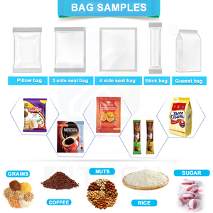 Automatic volumetric up weighing <span class=keywords><strong>coca</strong></span> seeds labeling bag packing machine - Product Image 2