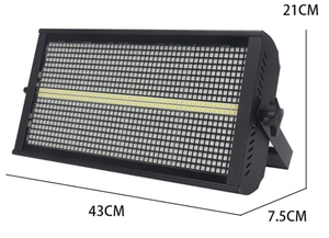 10 Piezas de <span class=keywords><strong>Luces</strong></span> de Proyección <span class=keywords><strong>Estroboscópicas</strong></span> Wash Blinder de 1000W con Embalaje en Flight Case para Estroboscopio 960 - Product Image 2