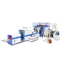 Machine de fabrication de sacs poubelles à fond carré Chenqi CQ-HD 220/330/460/550 entièrement automatique à grande vitesse avec moteur et poignée portable