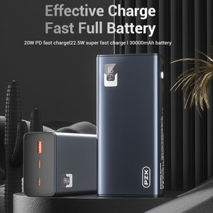 PZX Nouvelle vente en gros de batterie portable USB, Power Bank <span class=keywords><strong>30000mah</strong></span>, promotion, chargeur portable, logo personnalisé, meilleure batterie externe - Product Image 3
