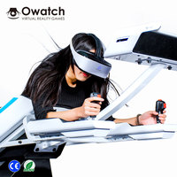 Simuladores de vuelo de aviones 9D VR La mejor máquina de movimiento de vuelo 9d VR de Arcade estándar