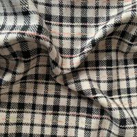 Tissu pour manteau et chapeau pour femme, 50% laine 40% polyester, 550g/m, teint en fil, à carreaux, toutes saisons, pour textile de maison et sacs