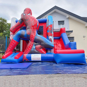 Structure gonflable <span class=keywords><strong>Spiderman</strong></span> GMY Inflatables, aire de jeux gonflable pour enfants, équipement de jeux d'extérieur pour fêtes et événements - Product Image 5
