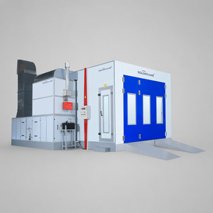 Cabine de peinture automobile à chauffage diesel certifiée CE |   Cabine de peinture automobile LX2 avec éclairage <span class=keywords><strong>LED</strong></span> et panneaux EPS pour la peinture de carrosserie et le four de cuisson - Product Image 1