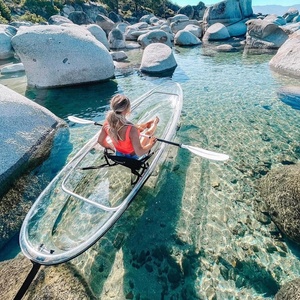 Kayak double transparent LIMELIGHT, canoë en polycarbonate, bateau d'océan à vendre - Product Image 1