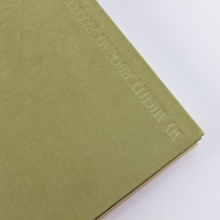 Individueller Notizbuch-Druckservice Direkt vom Hersteller Stoffeinband FSC-Zertifikat Sojabasierte Tinten Journal-Notizbuch für Büro und Schule