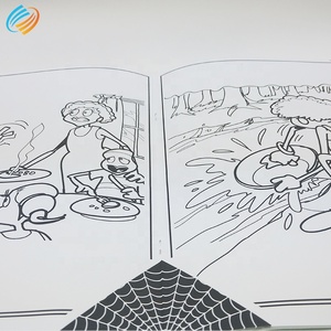 <span class=keywords><strong>Livre</strong></span> de coloriage personnalisé de qualité supérieure pour enfants, coloriage <span class=keywords><strong>noir</strong></span> <span class=keywords><strong>et</strong></span> <span class=keywords><strong>blanc</strong></span>, recyclable, motifs féeriques - Product Image 4