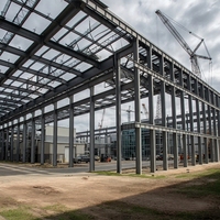Entrepôt à structure métallique sur mesure avec dessin et dimensionnement