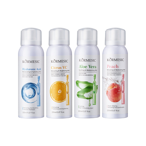 KORMESIC Wholesale 150ml Face Mist Peach Aloe Vera Citrus VC Refreshing Soothing Sodium Hyaluronate <strong>Moisturising</strong> Facial <strong>Spray</strong> - Product Image 5