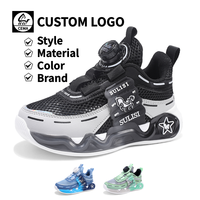 Chaussures de sport respirantes en maille Cema pour enfants, toutes saisons, avec semelle EVA antidérapante et résistante à l'usure, baskets décontractées pour étudiants
