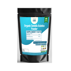 Suministro de fábrica al por mayor Extracto de Centella Asiatica 100% Polvo orgánico natural de Centella Asiatica Directo de proveedores indios - Product Image 1