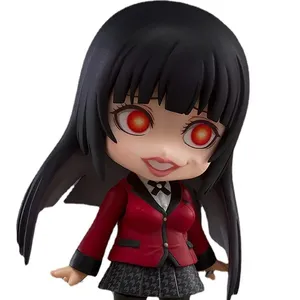 Groothandel Unisex Pvc Standbeeld Speelgoed Japanse Anime Karakters Q Klei Figuur Van Jabami Yumeko Met Beweegbare Gezichtsveranderende Model