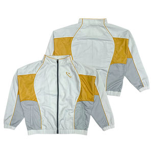 Conjunto de Dos Piezas para Hombre, Chaqueta Cortavientos con Cremallera, Chándal Sublimado, Conjunto de Pantalones Largos Cortavientos, Chándal de Nailon - Product Image 3