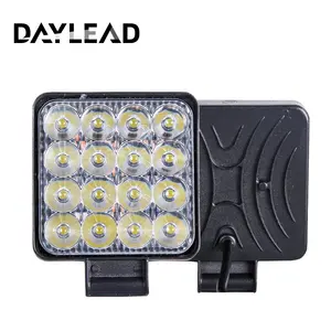 Daylead מפעל נהיגה פנס עמיד למים Offroad רכב אוטומטי כיכר 48W LED עבודה אור