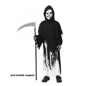 <span class=keywords><strong>Disfraz</strong></span> de Halloween para niños con guantes que brillan en la oscuridad Cosplay Horror Devil Ghost Costume Party Props - Product Image 3