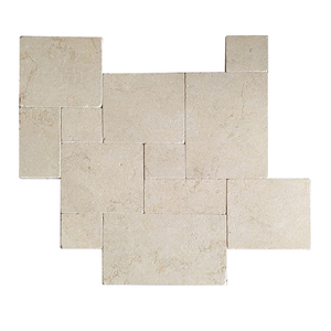 Centurymosaic - Baldosas de Mármol Natural Travertino Marfil con Acabado Arenado, Diseño Francés, para Decoración del Hogar, Fábrica en Tailandia - Product Image 1