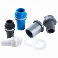 Conector de Tubería de PVC de 16/20/25/32/40/50 mm, Junta de Riego para Jardín, Drenaje de 2 Vías, Conector de Agua para Pecera/Acuario, Accesorios