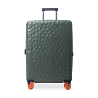 Valise à roulettes PC de luxe à logo personnalisé avec poignée fixe Sac de voyage cabine écologique en polyester léger
