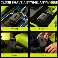 Rasoir électrique portable à grille ultra-fine de 0,05 mm pour hommes, rasoir de voyage, prêt à être expédié, commande en gros bienvenue