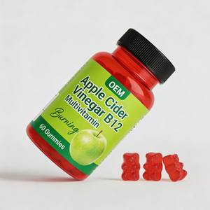 Gummies de Vinaigre de Cidre de Pomme OEM, Capsules Vitaminées, Poudre de Gummies, Comprimés de Café, Brûleur de Graisse, Thé, Perte d'Appétit et de Poids - Product Image 2