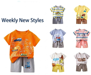 Profit King Kids Apparel Stocklots Boys Mama's Boy T-shirt Camo Shorts Abstract Letter Sets <b>Mixed</b> Batch 48H Fast Ship - Product Image 5