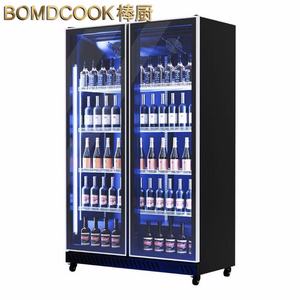 Refrigerador comercial <span class=keywords><strong>Coca</strong></span>-Cola con iluminación LED, vitrina refrigerada para bebidas, nevera de acero inoxidable para vinos, exhibidor para <span class=keywords><strong>cerveza</strong></span> en bares. - Product Image 4