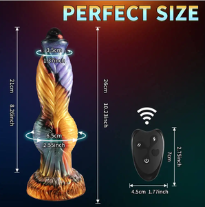3 en 1 énormes godes épais jouets anaux monstre gros gode poussée gode sex toy vibrateur - Product Image 4