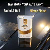 Vernis acrylique transparent haute brillance pour voiture, résistant aux UV, à prix de gros, pour la réparation et la retouche automobile
