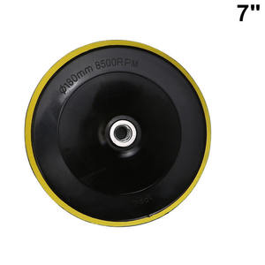 איכות גבוהה זווית מטחנת המכונית הגוף sanding שחיקה יישום גומי צלחת גיבוי להתאמה אישית oem ליטוש רפידות חיץ - Product Image 3