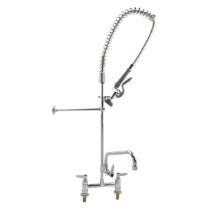 Cao Cấp Chrome Mạ Rắn Brass Cơ Thể Bong-Gắn Kép Xử Lý Pre-Rửa Sạch Vòi Mùa Xuân Kéo Xuống Thiết Kế <span class=keywords><strong>Add</strong></span>-<span class=keywords><strong>On</strong></span> Tap Cho Làm Sạch - Product Image 1