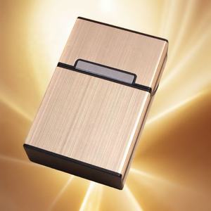 Étui à cigarettes en alliage d'aluminium personnalisé pour hommes en gros, boîte à cigarettes en métal rétro - Product Image 6