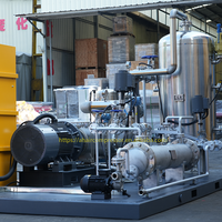 Compresseur à haut débit d'air, vis industrielle à vapeur avec système de pulvérisation de liquide VSD pour l'industrie de la brasserie