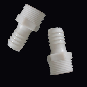 Conector de tubo de plástico roscado macho y hembra métrico M8, accesorio de lengüeta para manguera de 13/32 \ "<span class=keywords><strong>con</strong></span> <span class=keywords><strong>codo</strong></span> recto para accesorios de tubería - Product Image 1