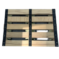 Brosse de nettoyage industrielle et de bricolage avec cadre en bois, structure en bois dur, poils en polypropylène, personnalisable OEM