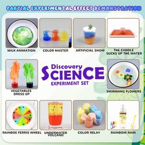 Juego de Juguetes DIY Pequeños Más Vendidos para Niños, Juguete Extrusor Baby Frontier para Experimentos de Ciencia Química, Juguetes de Ciencia e Ingeniería - Product Image 5