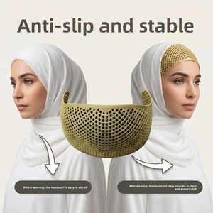 Accesorios para el Cabello de Alta Calidad <span class=keywords><strong>Taj</strong></span> Crown, de Goma Suave, Antideslizantes, Transpirables, para Uso Diario y Deportivo, con Caja - Product Image 5