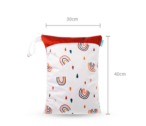 Elinfant Tùy Chỉnh <span class=keywords><strong>Polyester</strong></span> Không Thấm Nước Ướt Khô Riêng Biệt Tắm Bẩn Phù Hợp Với Bãi Biển Túi Bơi Ướt Túi OEM Bé Tã Túi - Product Image 6
