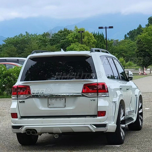 สปอยเลอร์สำหรับรถยนต์โตโยต้าแลนด์ครุยเซอร์ LC200 4000 4700 4600 ปี 2008 09 2010 11-2019 วัสดุ ABS อุปกรณ์ตกแต่งฝากระโปรงท้ายรถยนต์ ชุดแต่ง - Product Image 6