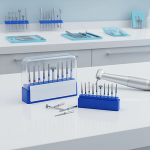 Diamond <strong>Bur</strong> For High Speed Handpiece 10pcs Packing High Quality <strong>Dental</strong> FG - Product Image 4