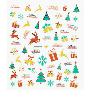 Adesivi <span class=keywords><strong>NailArt</strong></span> per fare la decorazione di bellezza delle unghie adesivi per unghie dei cartoni animati adesivi per unghie di buon natale - Product Image 6
