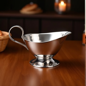 Ciotola per salsa in acciaio inossidabile dal design elegante per servire la salsa - Product Image 3