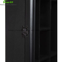 Étagères de présentation pliables, modernes, autoportantes, en métal, antirouille, personnalisables, pour objets de collection, de la marque Gallery Solutions