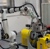 Robot de soudage industriel à 6 axes, bras mécaniques articulés pour applications de soudage MAG, MIG et TIG, vente en gros