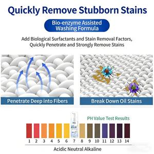 Nettoyant pour chaussures en mousse écologique à base d'enzymes biologiques avec technologie brevetée d'élimination des taches pour toutes les baskets blanches et chaussures de <span class=keywords><strong>sport</strong></span> - Product Image 2