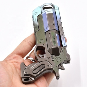 Custom pistol model shooting game Apexs13cm Blue Little Helper Shape-change cosplay puntelli giocattolo regalo artigianato decorativo in metallo - Product Image 5