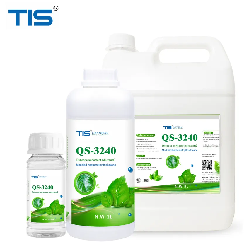 Agrar-Flächenaktivstoff Silikon Ausbreitungs- und Durchdringungsmittel biologisches Pestizid-Spray Trisiloxane CAS-Nr. 134180-76-0