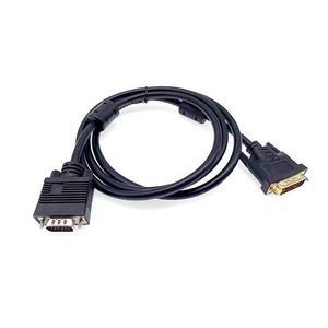 Cable adaptador de ordenador portátil de dos vías, cable de interconversión HD de audio, DVI <span class=keywords><strong>a</strong></span> VGA, 24 + <span class=keywords><strong>5</strong></span> 1,<span class=keywords><strong>5</strong></span> m, envío rápido - Product Image 5