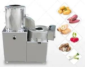 Cheap factory price frozen lotus root sliced turnips cleaning and peeling machine with factory price