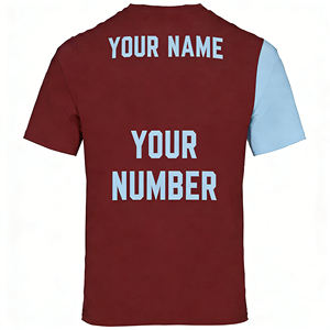 T-shirt de sport rétro classique haut de gamme personnalisé pour hommes, maillot de supporter de football, protection solaire, t-shirts de <span class=keywords><strong>club</strong></span> de football - Product Image 3