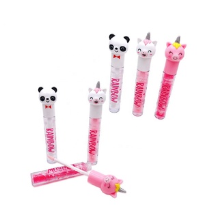 Enfants non toxiques belle Gel <span class=keywords><strong>rose</strong></span> <span class=keywords><strong>Permanent</strong></span> femme taille de voyage <span class=keywords><strong>baume</strong></span> <span class=keywords><strong>à</strong></span> lèvres couleur blanche 5g enfants lèvres brillant sac anneaux Mini lèvres - Product Image 3